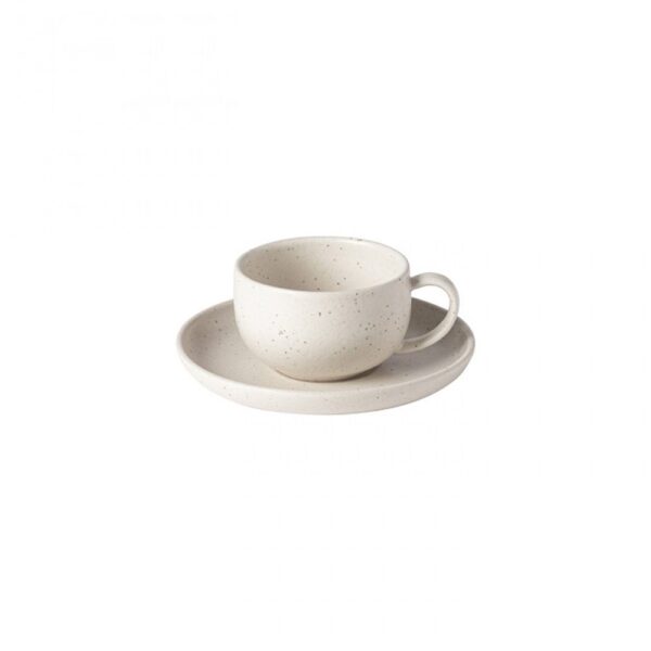 Pacifica Tea Cup & Saucer - Vanilla